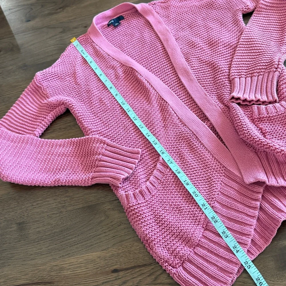 Gap Kids XL (14/16) Pink Cardigan Open Front Sweater